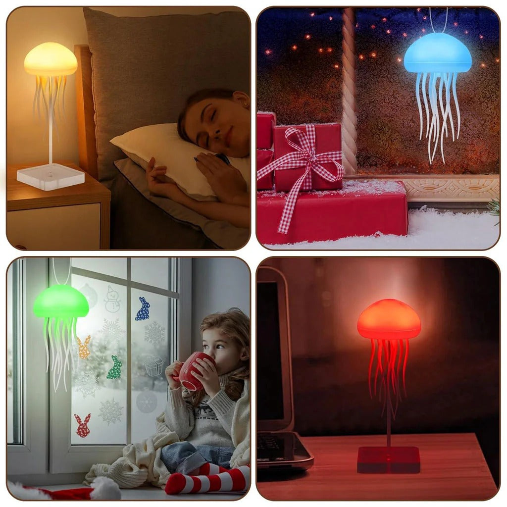 FastFiller® Dancing Jellyfish Lamp – Hypnotic LED Light for Relaxation & Modern Decor